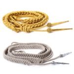 AIGUILLETTE golden and ligh golden WITH TAGS AND NETTED TAGS
