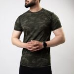 Camouflages T Shirts in Forest Night Colour