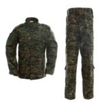 Camouflages Uniform in Brown and Olive Colour