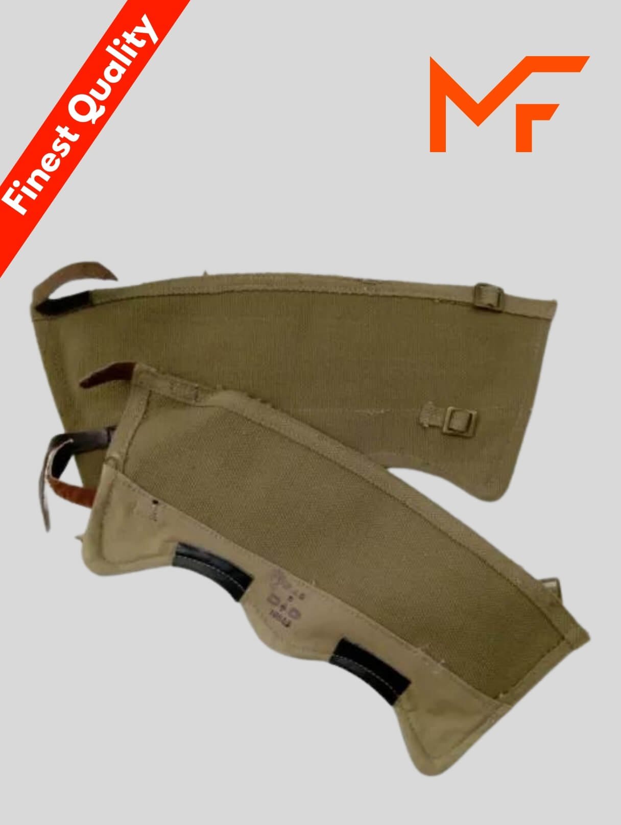 Military Anklet In Pure Leather