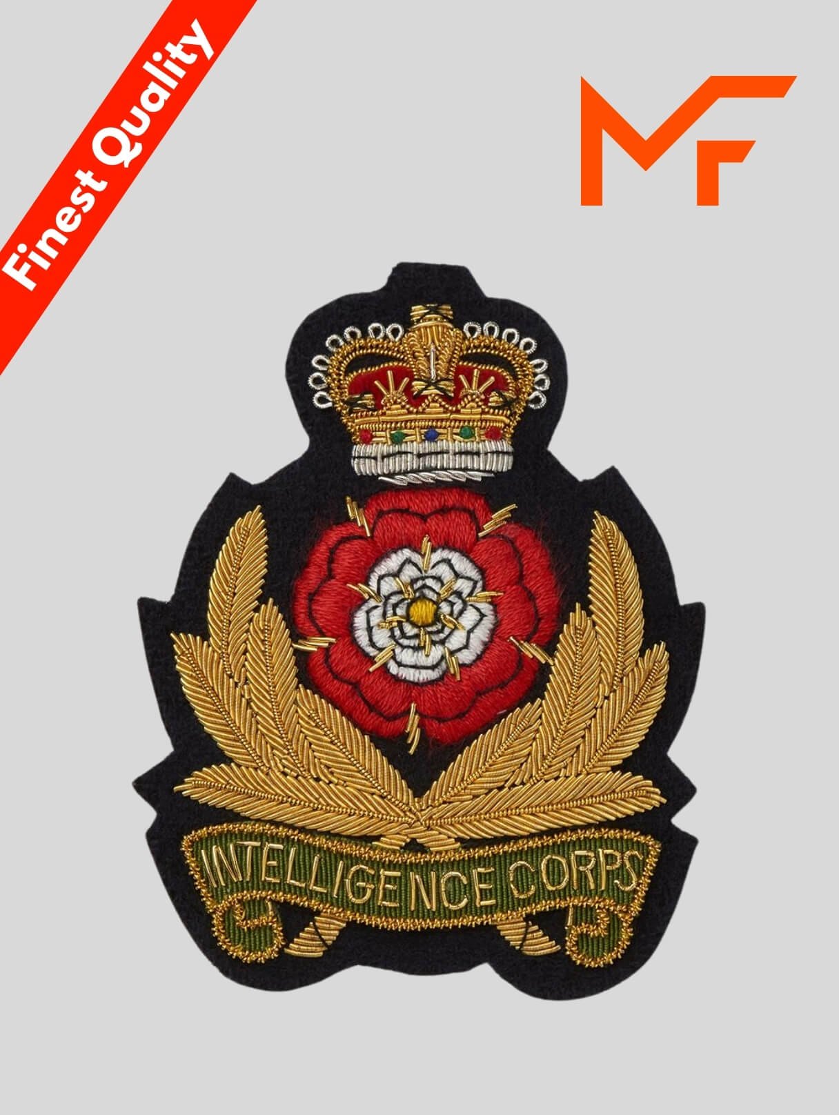 Benson And Clegg Intelligence Crop Blazer Badge