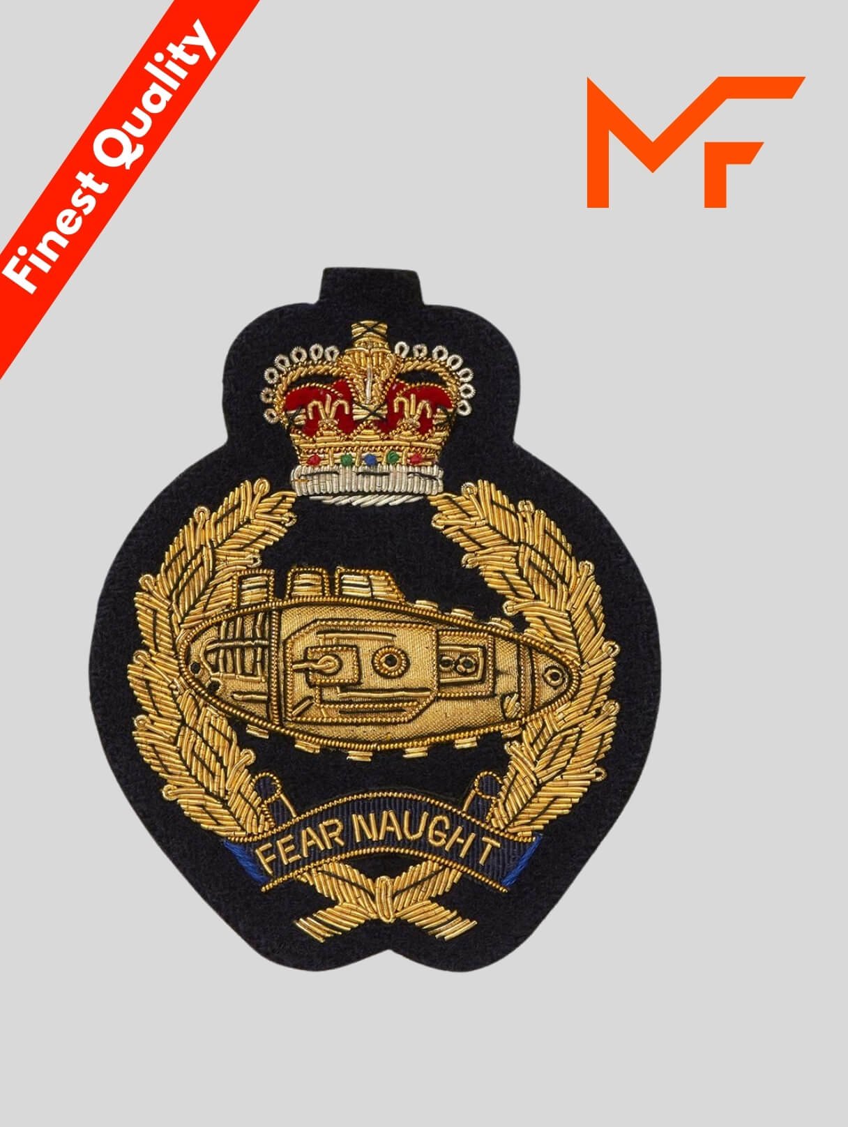 Benson And Clegg Royal Tank Regiment Blazer Badge