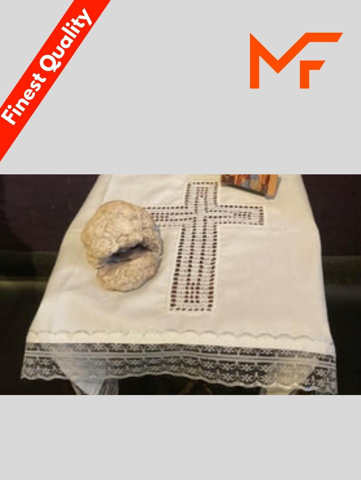 Coustomisation Church Table Cloth in Half White