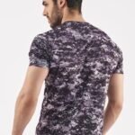 Camouflages T Shirts in Grey colour