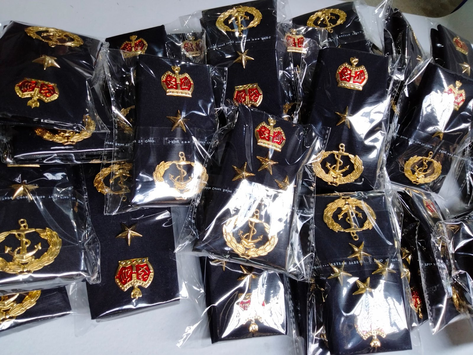 Navy Epaulette shoulder Strips - Image 3