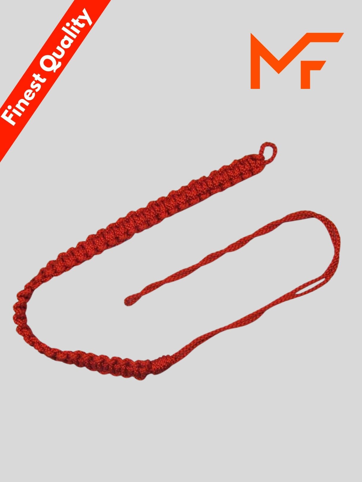 Silk Ceremonial Red Lanyard