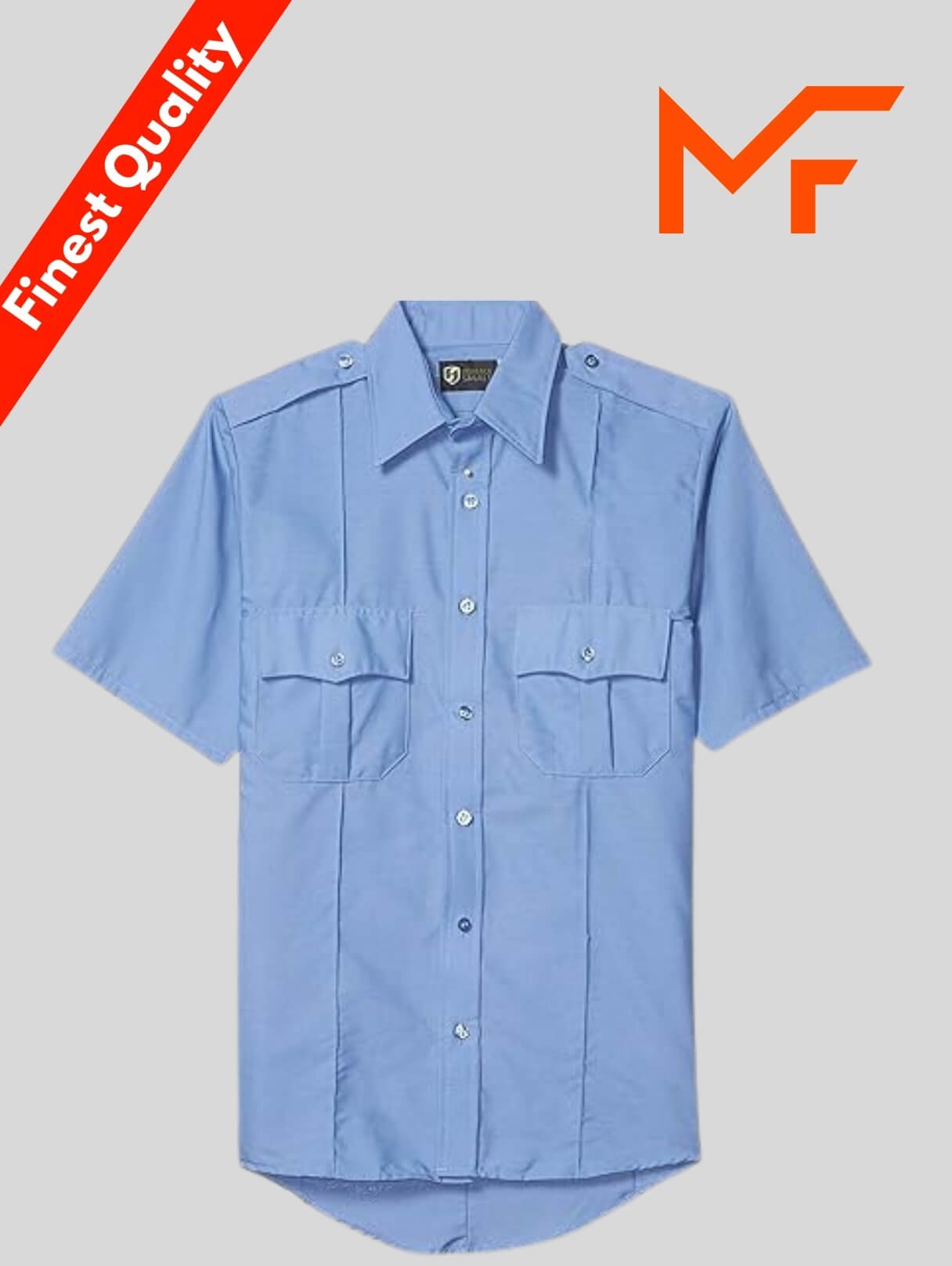 Police Uniform Shirts in Sky Blue