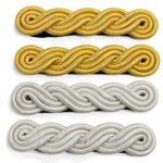 Gold And Silver Pairs of Shoulder Board