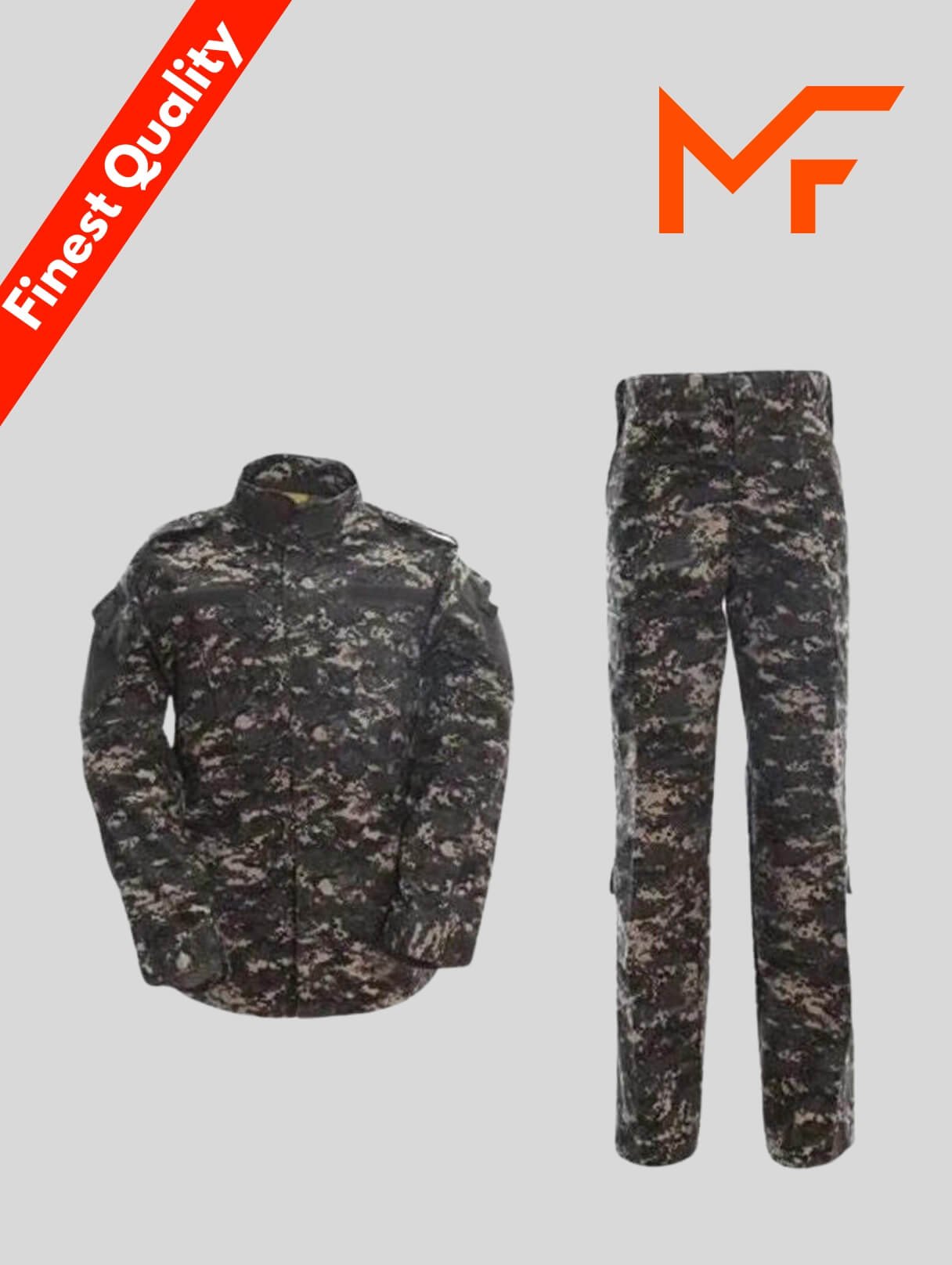 Camouflages Uniform in Brown and Olive Colour