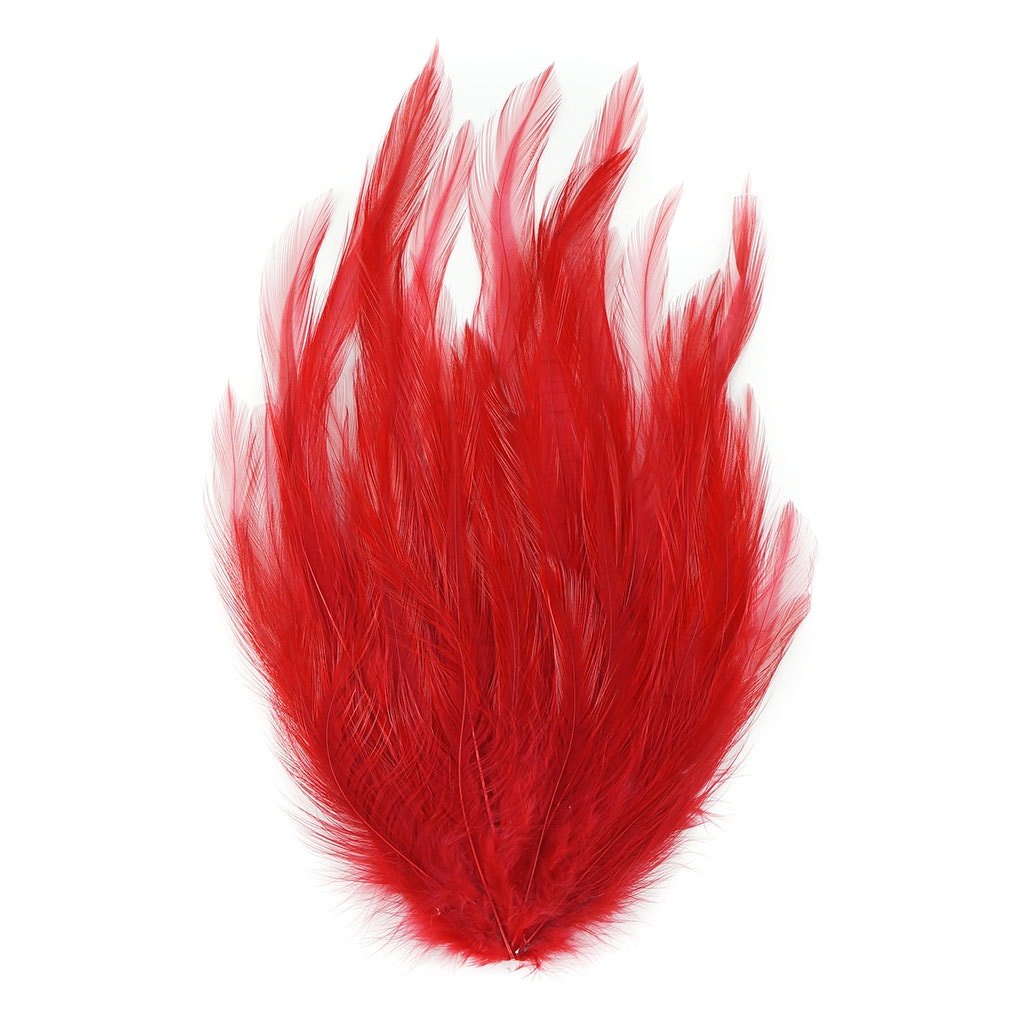 Blue Hackle Feather Pad Dyed - Image 4