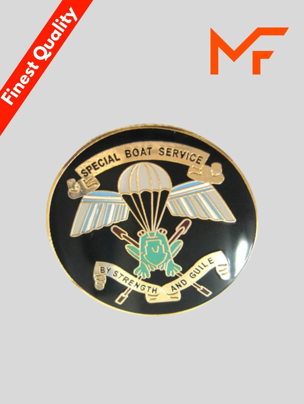 Special Boat Service Metal Badges