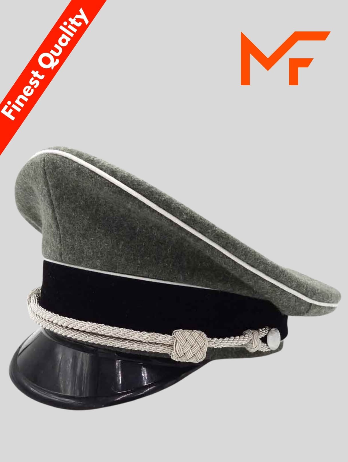 WWII German Elite Officer Peak Cap