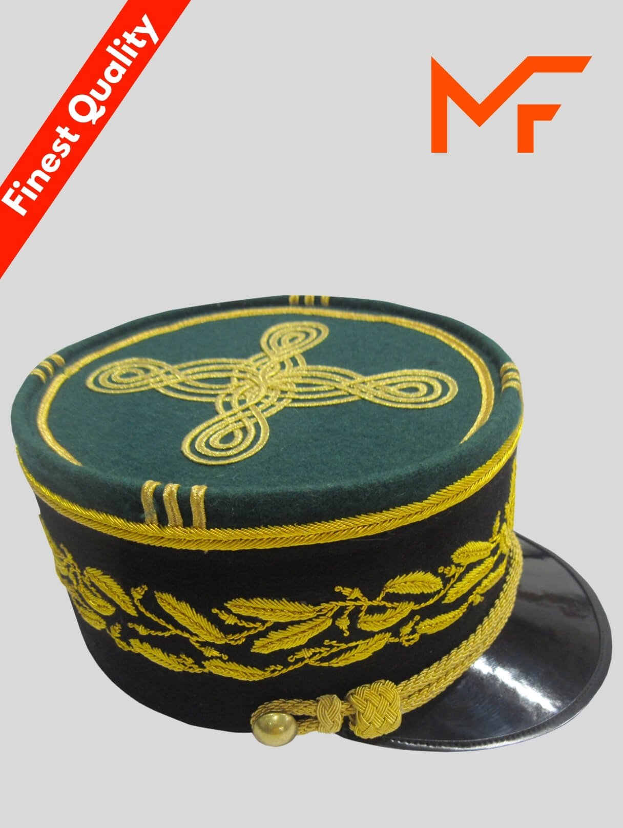 CIVIL WAR CONFEDERATE CAPTAIN PEAK CAP