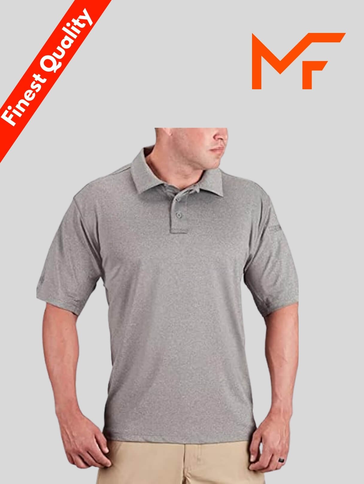 Original Polo T Shirts in Grey