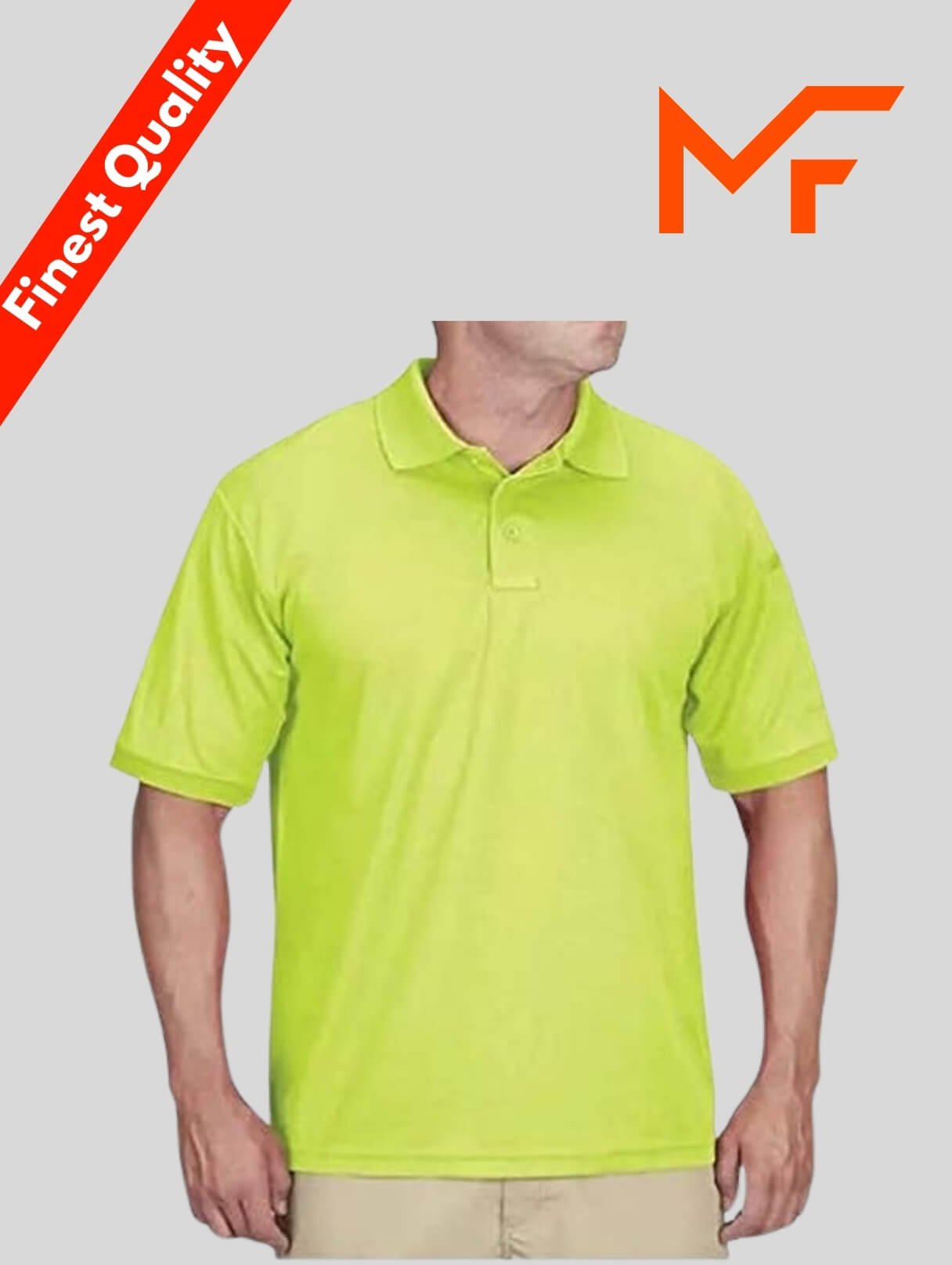 Original Uniform Polo T Shirts in Light Green