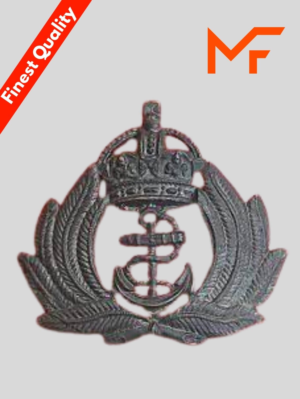 Royal Naval Officer SA Navy Cap Badge