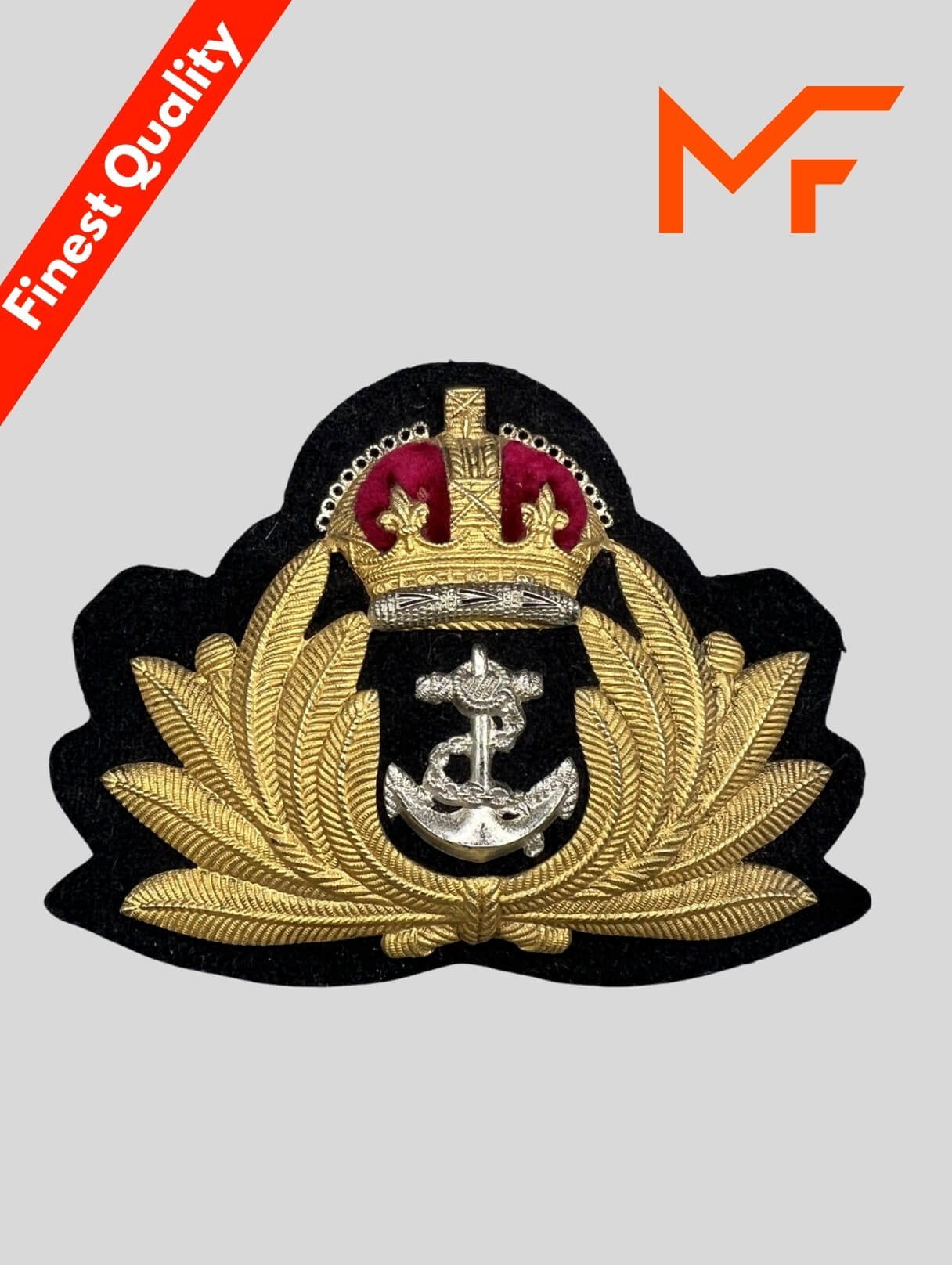 Customized Anchor SA Navy Officer Cap Badge