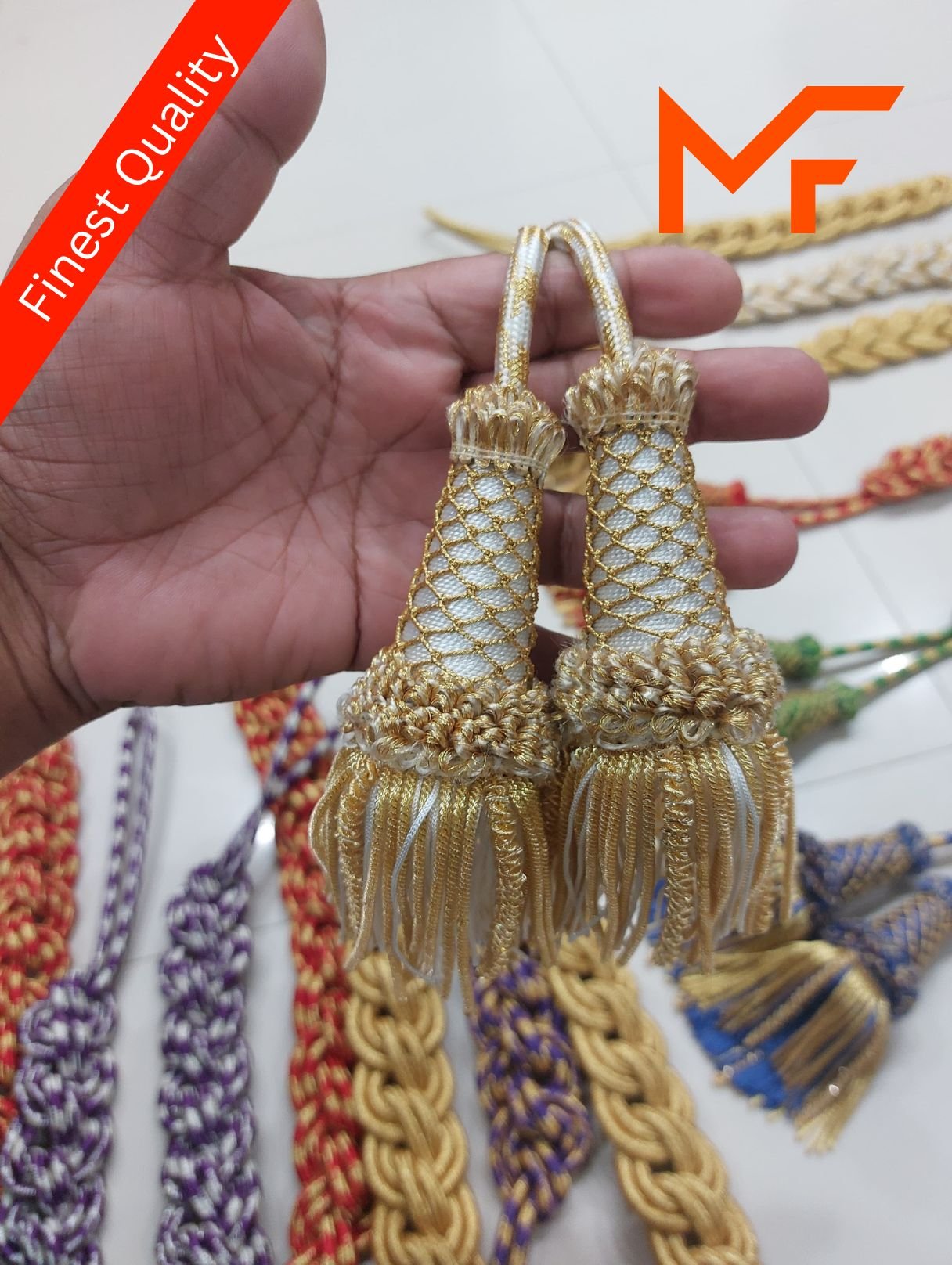 Traditional Bullion Fringe Tassels