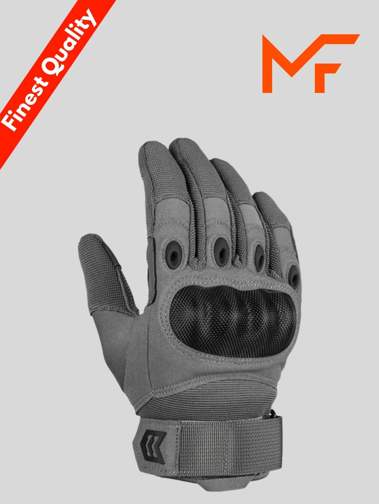 Mission Made Hellfox gloves Wolf Grey